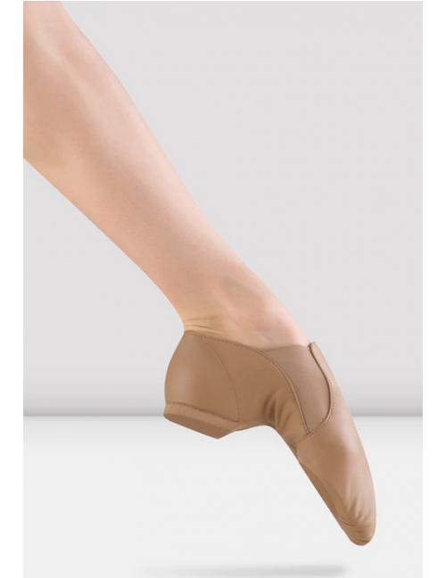 Chaussures De Jazz Bloch Jazzsoft Pour Femme – Cuir Souple, Semelle Fendue – Lacets, Voûte Plantaire Renforcée