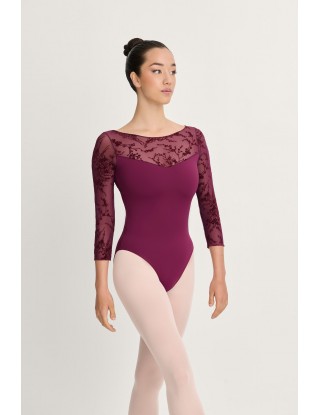 Justaucorps GINA - INTERMEZZO - Stanlowa Paris - 275 GRENAT