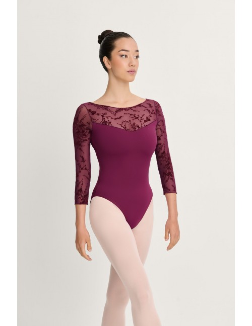 Justaucorps GINA - INTERMEZZO - Stanlowa Paris - 275 GRENAT