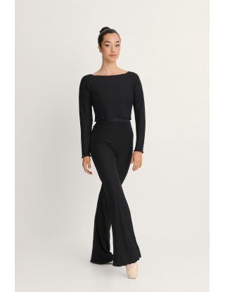 Pantalon d'échauffement GRAZIELLA - INTERMEZZO - Stanlowa Paris - 037 noir