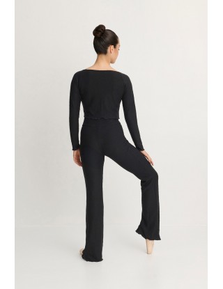 Pantalon d'échauffement GRAZIELLA - INTERMEZZO - Stanlowa Paris - 037 noir