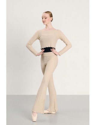 Pantalon d'échauffement GRAZIELLA - INTERMEZZO - Stanlowa Paris - 003 Beige