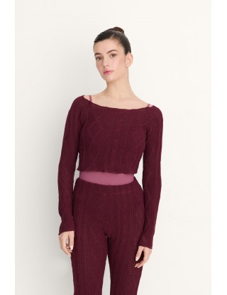 Crop Top en maille ISMENE - INTERMEZZO - Stanlowa Paris