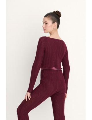 Crop Top en maille ISMENE - INTERMEZZO - Stanlowa Paris