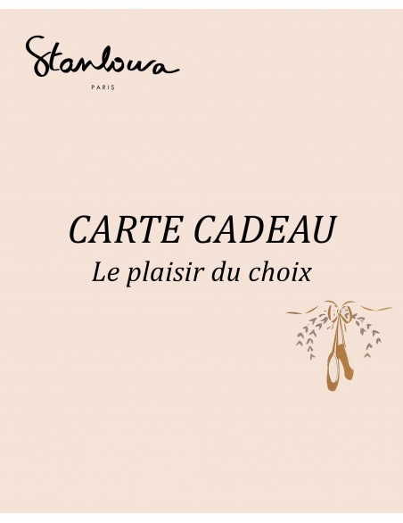 Carte Cadeau - Stanlowa Paris dès