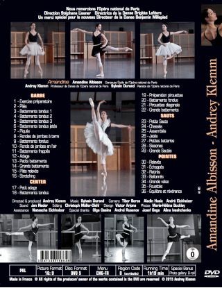DVD "Amandine, danser avec...