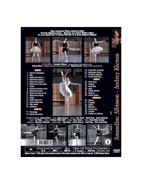 DVD "Amandine, danser avec...